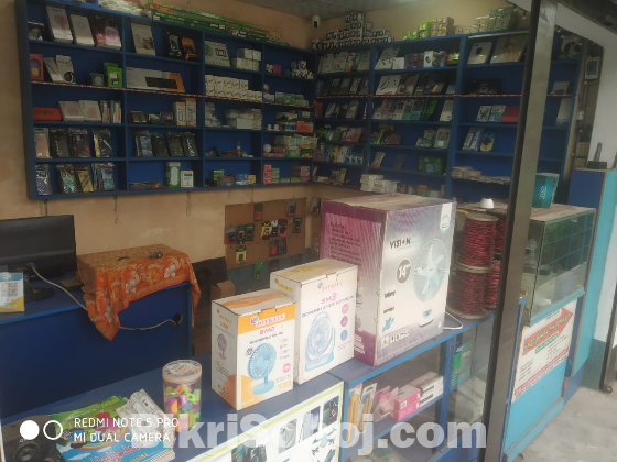 দোকানের মালামাল সহ ডেকোরেশন বিক্রয়